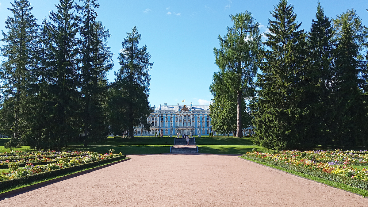 Екатерининский дворец Пушкин.