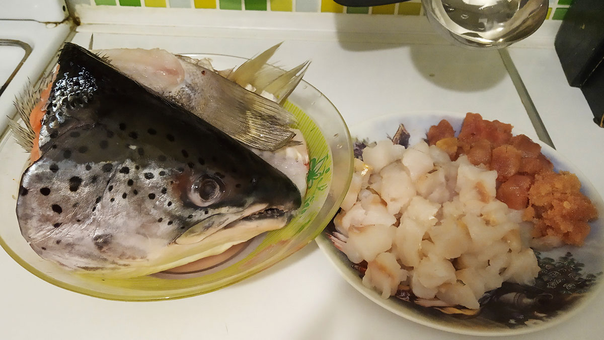 Рыба для солянки