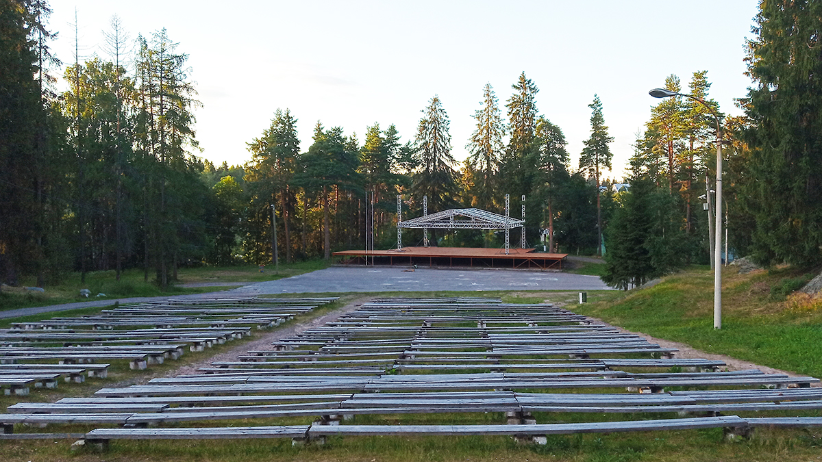 Певческое поле в парке «Ваккосалми.