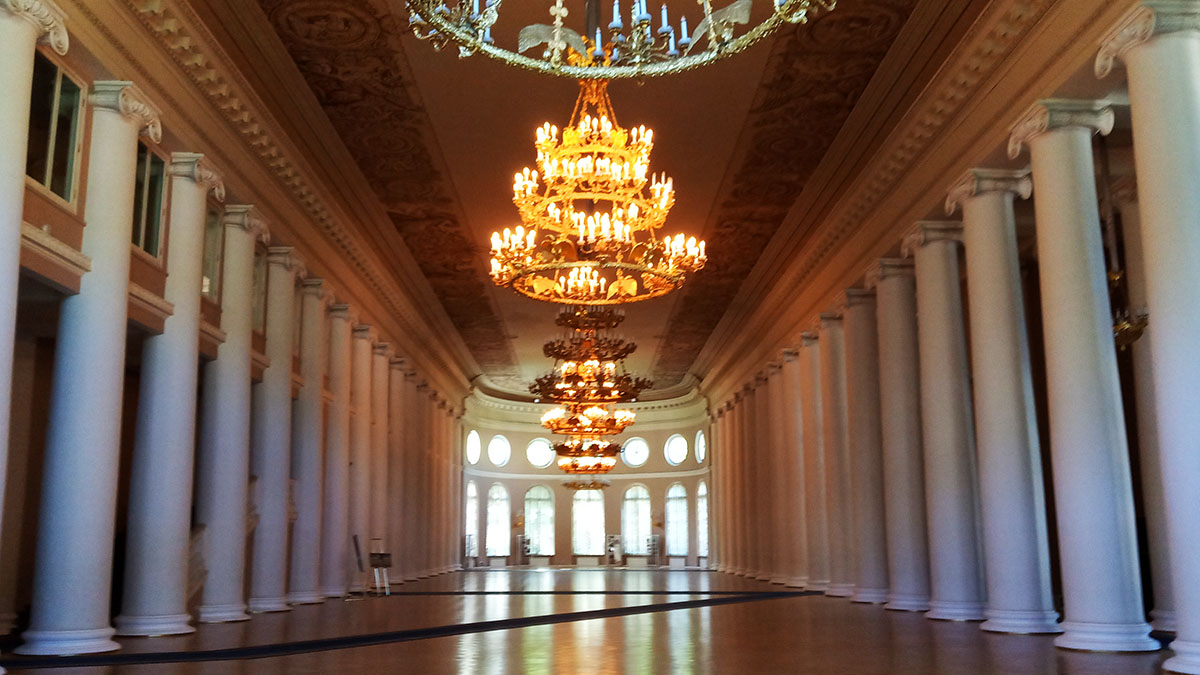 Таврический дворец Екатерининский зал.