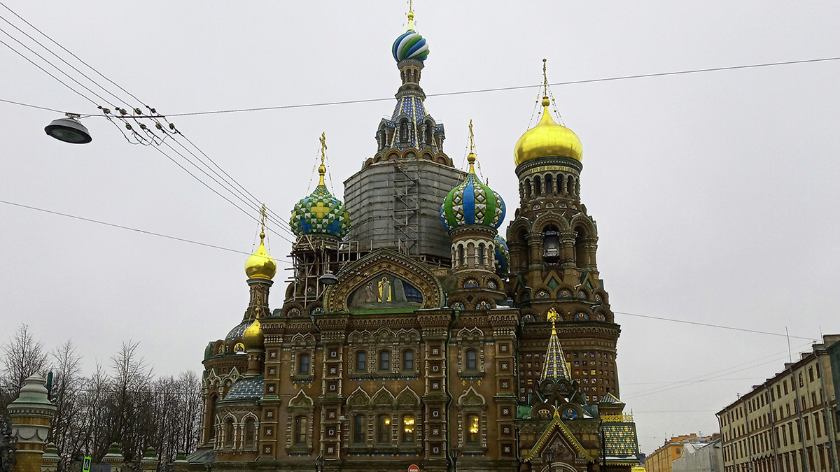 Храм Спаса на Крови Санкт-Петербург.